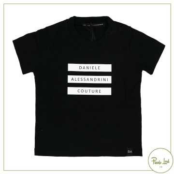 T-Shirt Alessandrini Black Abbigliamento Bambini Primavera Estate 2021 1296M0609