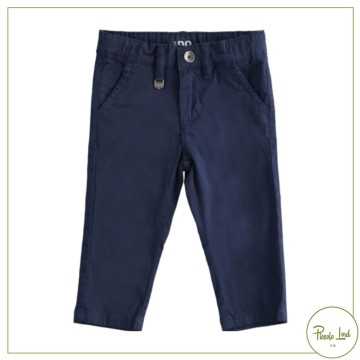 Pantalone iDO Navy Abbigliamento Bambini Primavera Estate 2022 44241-na