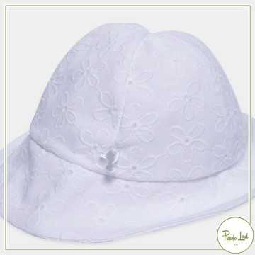 Cappellino Lalalù white Abbigliamento Neonato Primavera Estate 2022 CAL09G