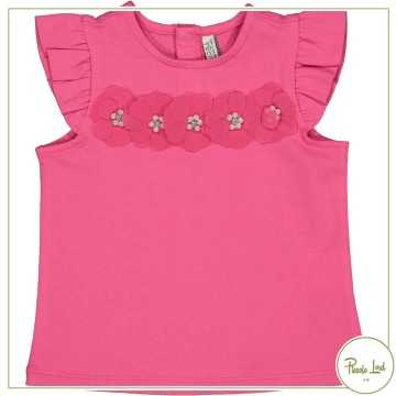 Tshirt Birba Fuxia - Abbigliamento Bambini Primavera Estate 2021 -codice articolo 24055