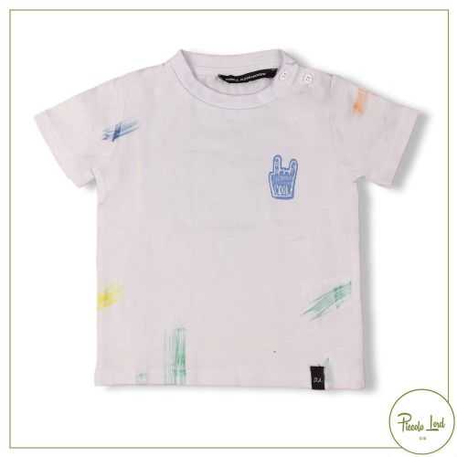 T-Shirt Alessandrini White Abbigliamento Bambini Primavera Estate 2022 1296M0720