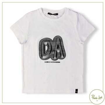 T-Shirt Alessandrini White - Abbigliamento Bambini Primavera Estate 2022 -codice articolo 1236M1092