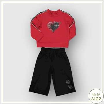 Completo Birba/Trybeyond Rosso - Abbigliamento Bambini Autunno Inverno 2022 -codice articolo 59010