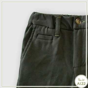 B3101957-Pantalone SP1 Verde-Abbigliamento Bambini Autunno Inverno 2022