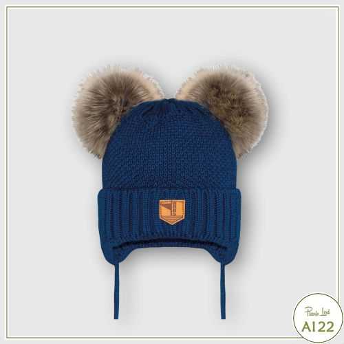 Cappello Barbaras Royal Blue - Abbigliamento Bambini Autunno Inverno 2022 -codice articolo WX-63/FC-rb
