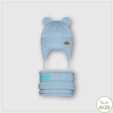 Set Barbaras Baby Blue - Abbigliamento Bambini Autunno Inverno 2022 -codice articolo WX-16/0C