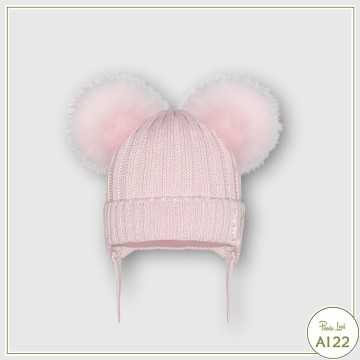 Cappello Barbaras Powder Pink - Abbigliamento Bambini Autunno Inverno 2022 -codice articolo WX-09/FC-pp
