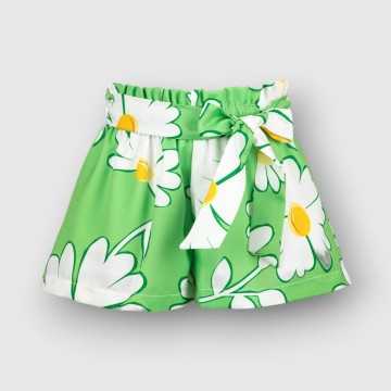 Short Elsy Verde Erba - Abbigliamento Bambini Primavera Estate 2023 -codice articolo 6608-PE23
