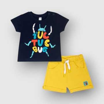 Completo Tuc Tuc Blu - Abbigliamento Bambini Primavera Estate 2023 -codice articolo 11349500