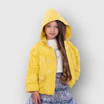 S23-2908-Giubbotto Alice Pi Giallo-Abbigliamento Bambini Primavera Estate 2023