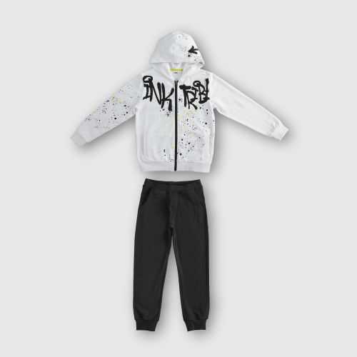 Tuta iDO Bianco - Abbigliamento Bambini Primavera Estate 2023 -codice articolo 46477