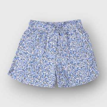 Pantaloncino iDO Bianco-Azzurro - Abbigliamento Bambini Primavera Estate 2023 -codice articolo 46871