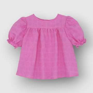 Blusa Fina Ejerique Rosa - Abbigliamento Bambini Primavera Estate 2023 -codice articolo P23M02