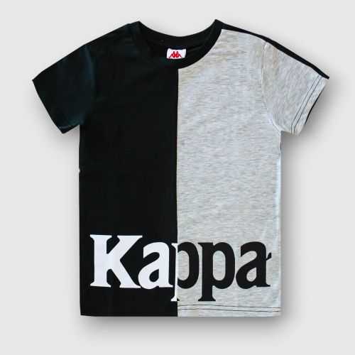 Completo Kappa Nero/Grigio - Abbigliamento Bambini Primavera Estate 2023 -codice articolo 3736K0026