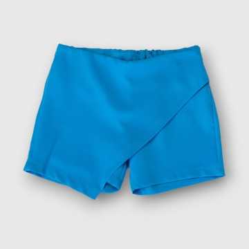 Minigonna J'Aime Azzurro - Abbigliamento Bambini Primavera Estate 2023 -codice articolo 4394G-MN