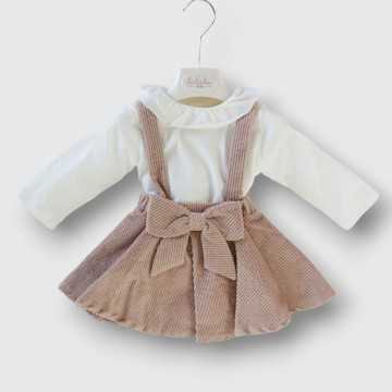 SLTL9L-Completo Lalalu Pink-Abbigliamento Neonato Autunno Inverno 2023