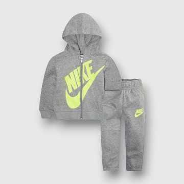 66E412-042-Completo Nike Grigio-Abbigliamento Bambini Autunno Inverno 2023