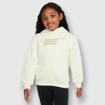 36L423-W3Z-Felpa Nike Bianco-Abbigliamento Bambini Autunno Inverno 2023