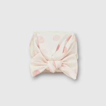 E2485-Cappello Ninnaoh Bianco-Abbigliamento Neonato Primavera Estate 2024