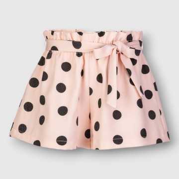 6611-PE24-Short Elsy Rosa Polveroso-Abbigliamento Bambini Primavera Estate 2024