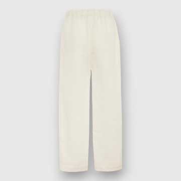 PTL1100MB-Pantalone Lalalu Latte-Abbigliamento Neonato Primavera Estate 2024