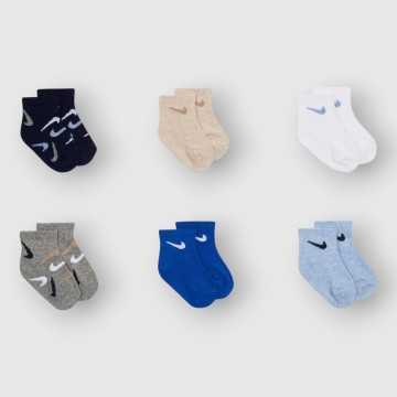 NN1057-U90-Calze Nike Bianco-Abbigliamento Bambini Primavera Estate 2024