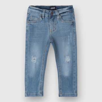 48247-Jeans iDO Chiaro-Abbigliamento Bambini Primavera Estate 2024
