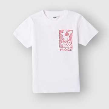 48801-T-Shirt iDO Optical White-Abbigliamento Bambini Primavera Estate 2024