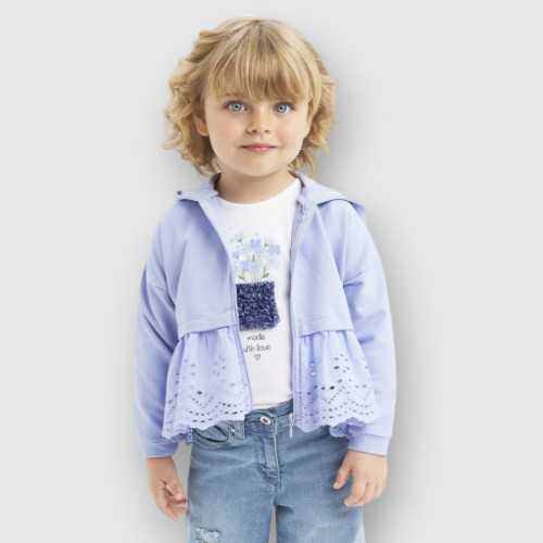 48338-Felpa iDO Azzurro-Abbigliamento Bambini Primavera Estate 2024
