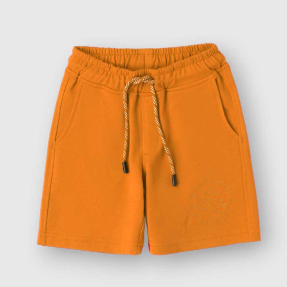 48697-Pantalone iDO Arancione-Abbigliamento Bambini Primavera Estate 2024