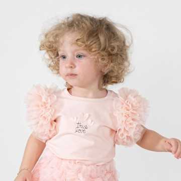 6908-PE24-T-Shirt Elsy Rosa Chiaro-Abbigliamento Bambini Primavera Estate 2024