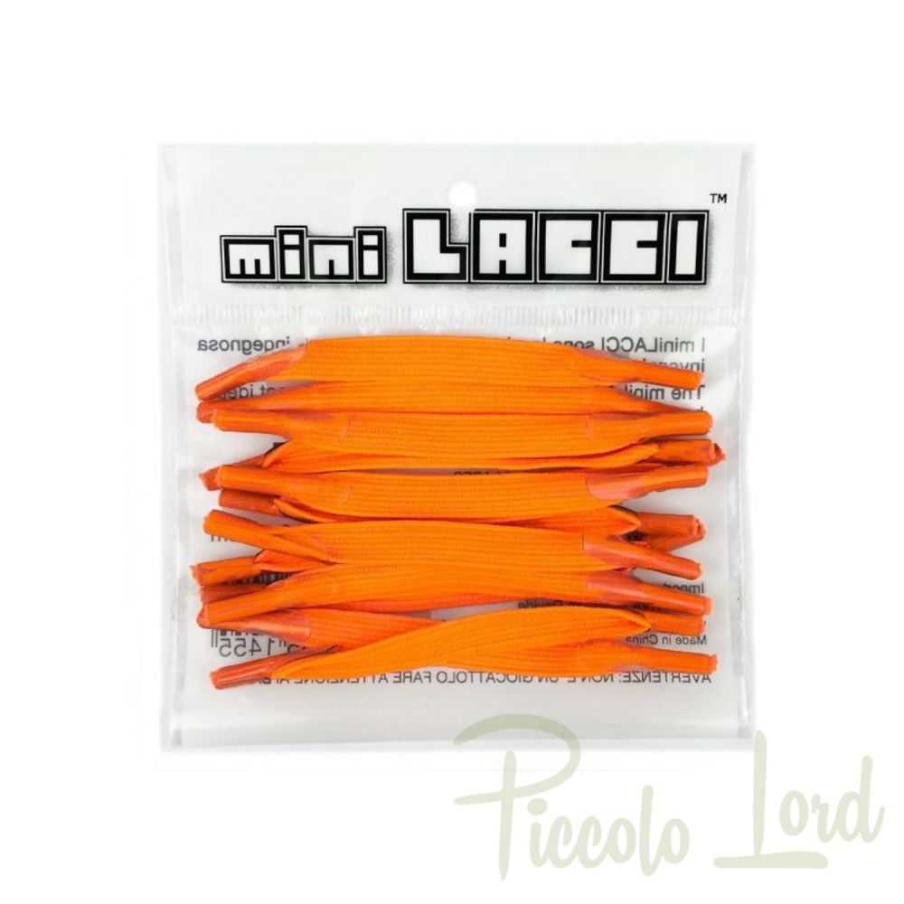 Mini Lacci Arancione Fluo Accessori ML-07