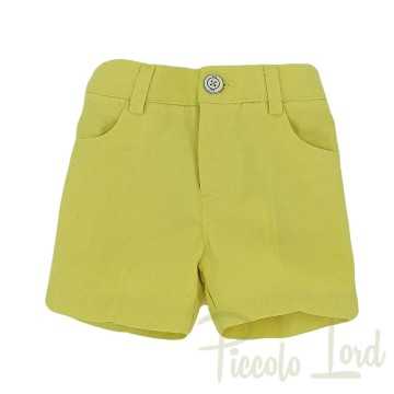 007-25294-Short Paz Rodriguez Green-Yellow-Abbigliamento Bambini Primavera Estate 2020