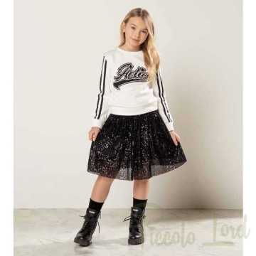 MINI Fracomina Nera - Abbigliamento Bambini Autunno Inverno 2020 -codice articolo F520WG1004W00401-053