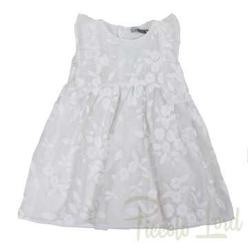 Abito Dr.Kid Bianco Abbigliamento Bambini Primavera Estate 2020 DK371/PV20